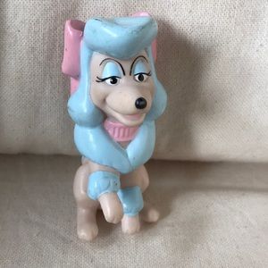 Georgette Girl Poodle Dog Figure 1988 Disney